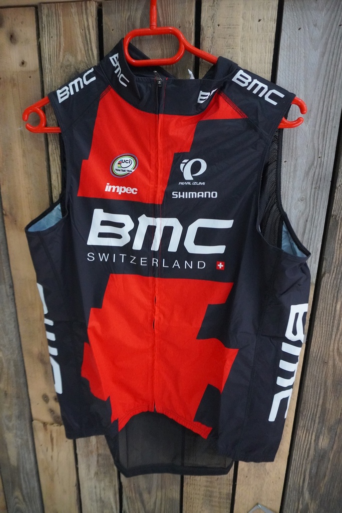 Coupe vent Sans manches Léger Pearl Izumi BMC pro Team 