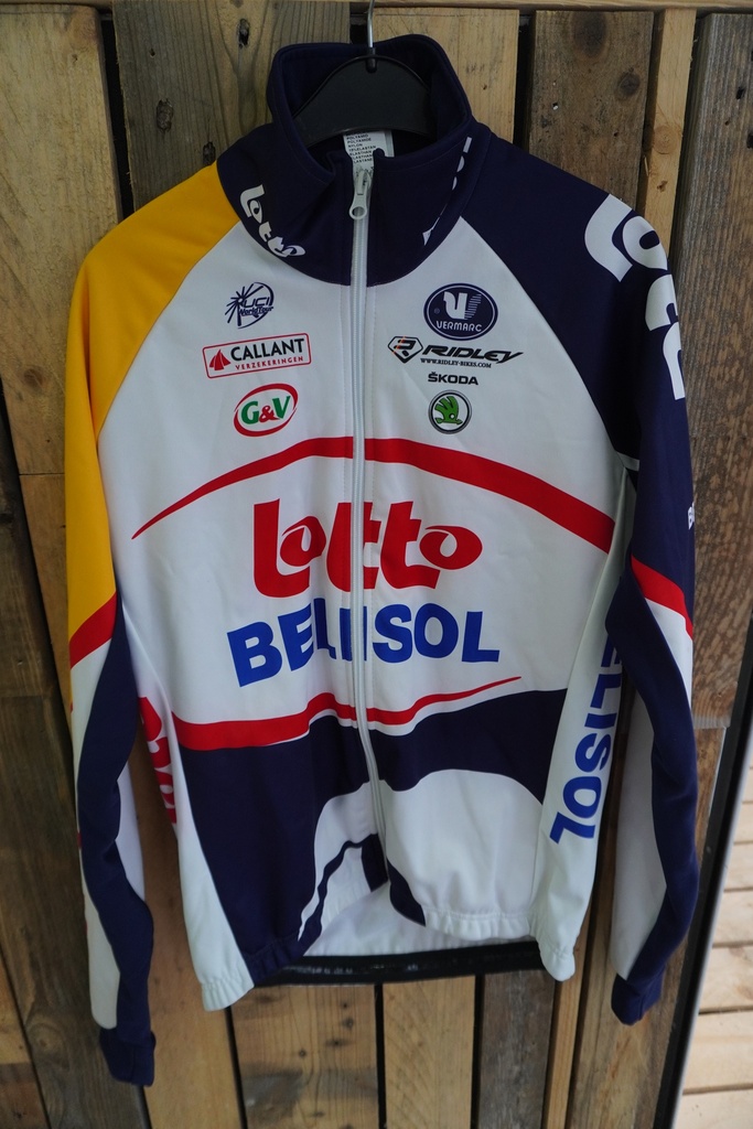 Vermarc Veste hiver Windtex Lotto Belisol pro team 