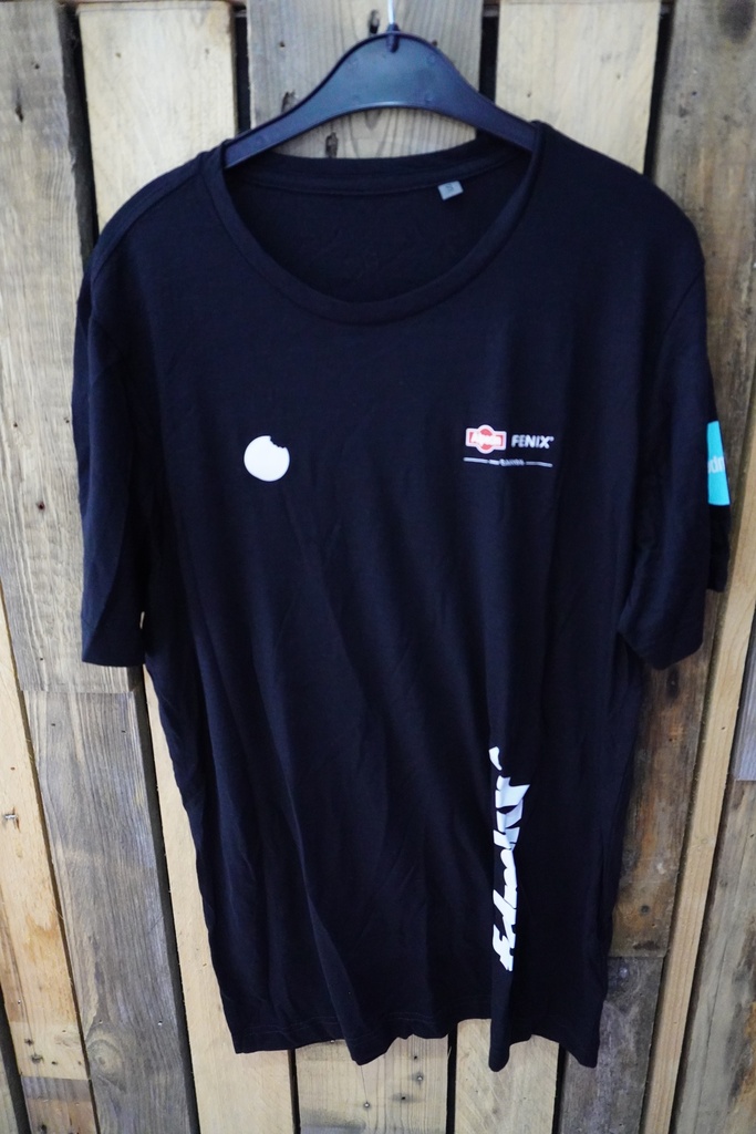 T-shirt Alpecin Fenix pro team Noir