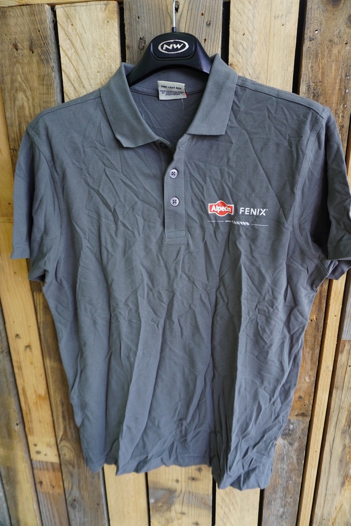 Polo Alpecin Fenix Gris pro team