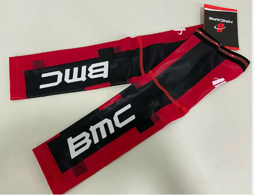 Manchettes Hincapie Noir/Rouge Team pro BMC 