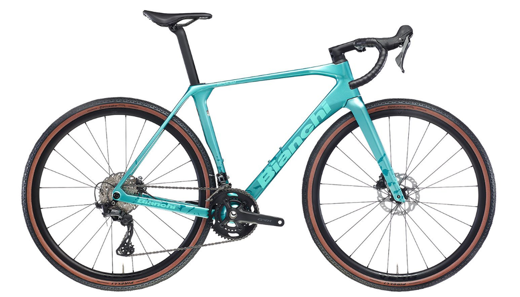 Bianchi Impulso Comp Shimano GRX 610/822 GH Metallic Celeste