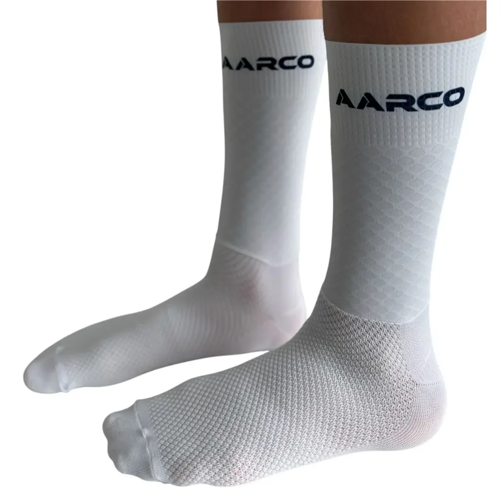 AARCO Chaussettes aéro blanc