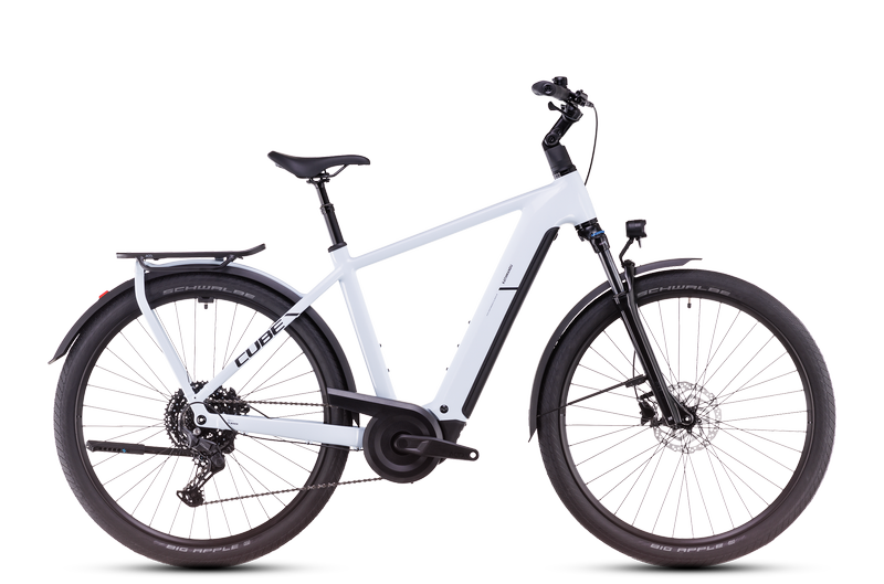 Cube Kathmandu Hybrid One Polarwhite'n'black Homme