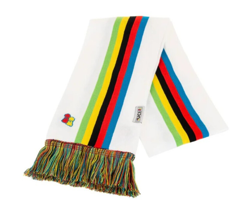 The Bobble - Echarpe UCI Rainbow white