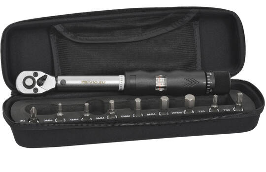 Trivio Clé Dynamométrique Set 2-14Nm 1/4" + Bitset