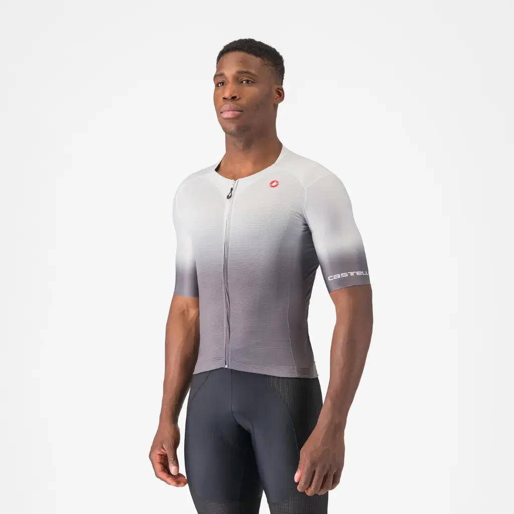Castelli UPF Jersey Silver Gray 870
