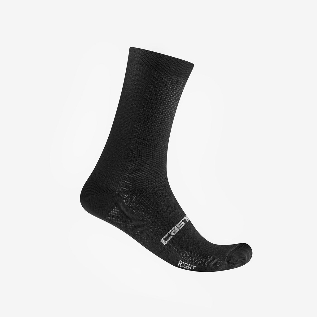 Castelli Espresso 18 sock black