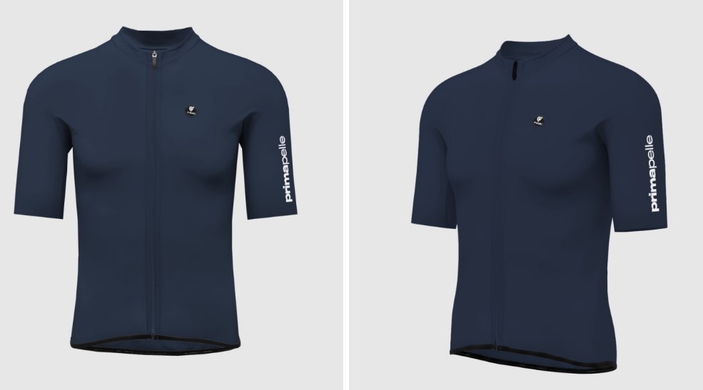 Pissei Prima Pelle Jersey SS Blue Navy