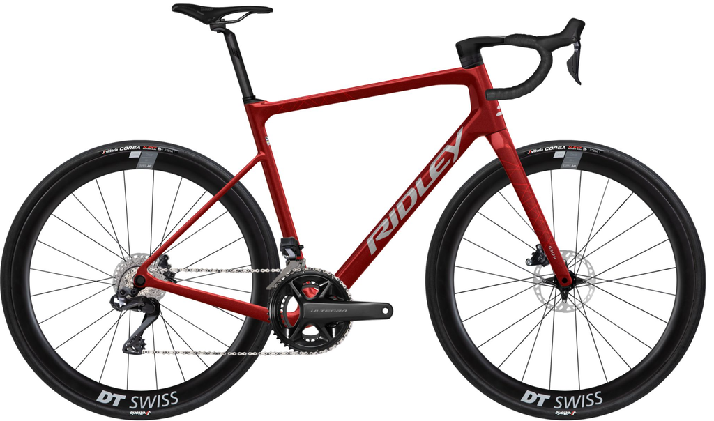 Ridley Grifn Shimano 105 DI2 2x12v Candy Red