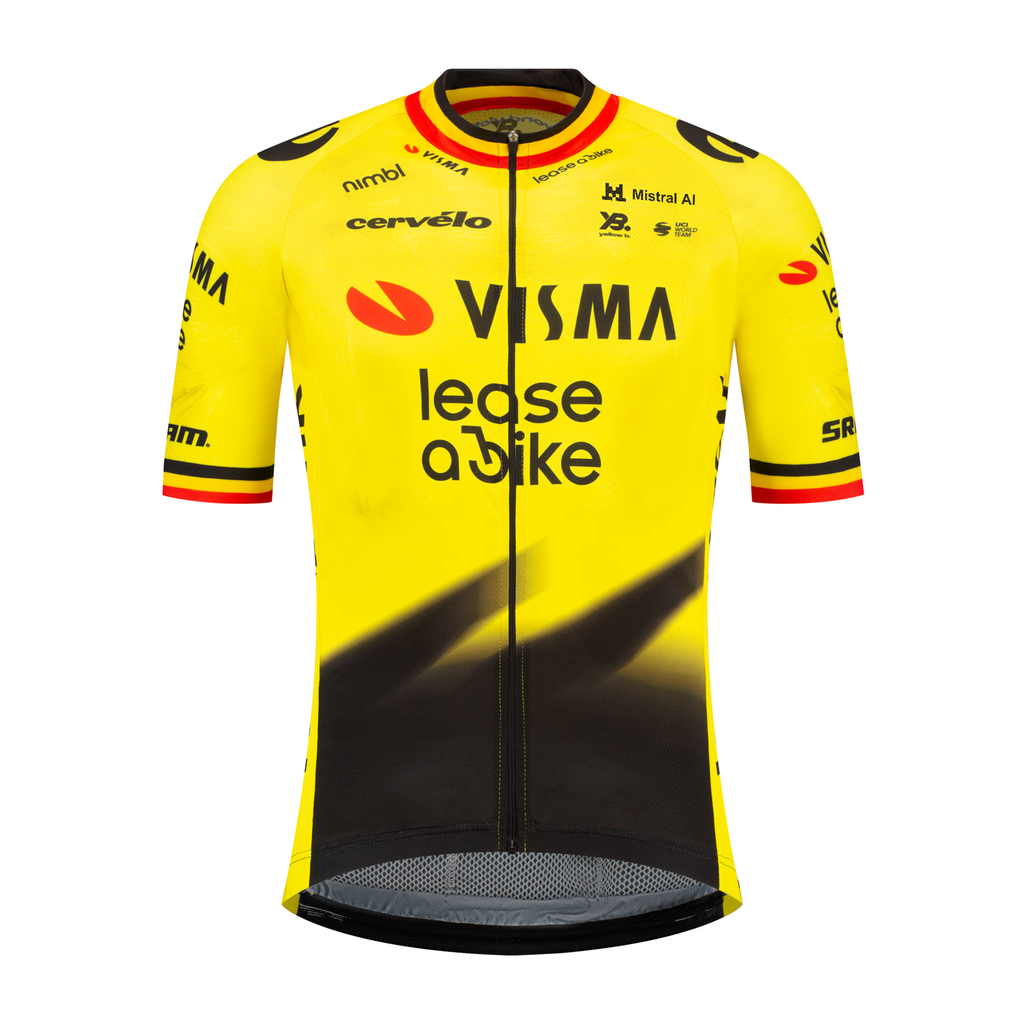 Team Visma Lease A Bike Maillot Champion de Belgique