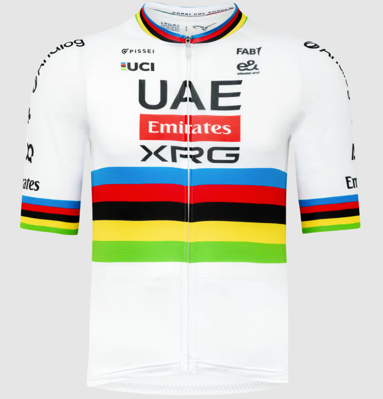 Maillot Pissei UAE Pogacar Team Emirates XRG Junior 2026 