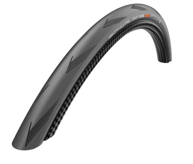 Pneu 27.5" Schwalbe Pro One TLE ADDIX Race V-Guard 25-584 Vouwband Zwart