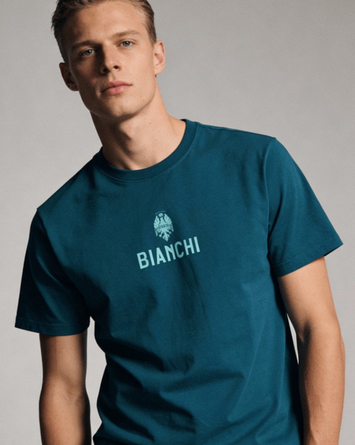 Bianchi Audes T-shirt New logo 