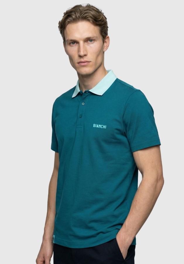 Bianchi Polo Contrast