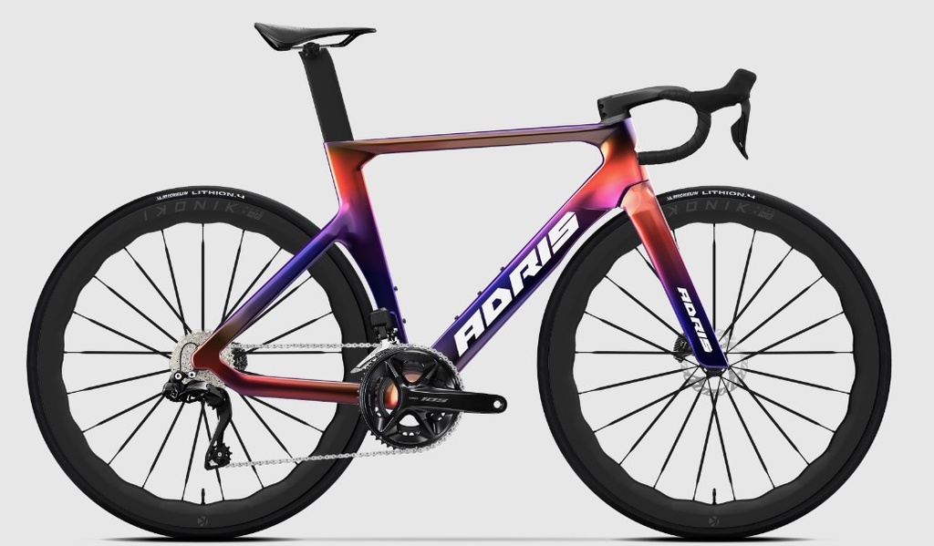 Adris Le Vitesse AXR2 105Di2 Violet Cameleon Ikonik AXP4