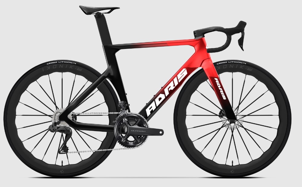 Adris Le Vitesse AXR2 Ultegra Di2 Rouge Spectral Ikonik AXP4