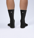 The Vandal Essential White Performance Socks Black