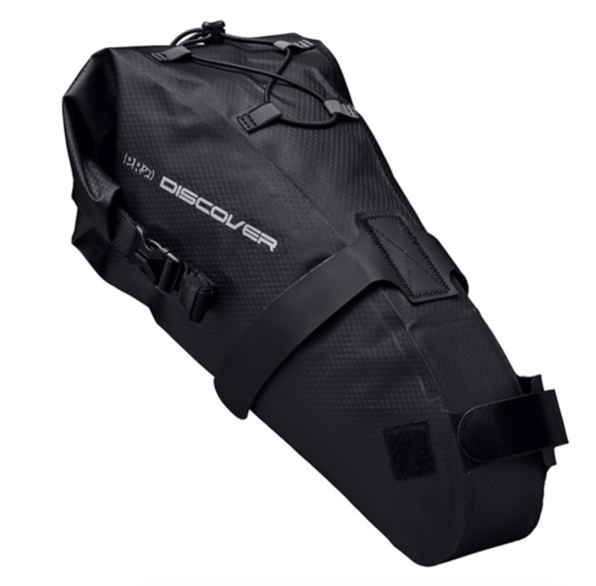 sacoche de selle PRO Team Gravel Discover seatpost bag Black 10L 