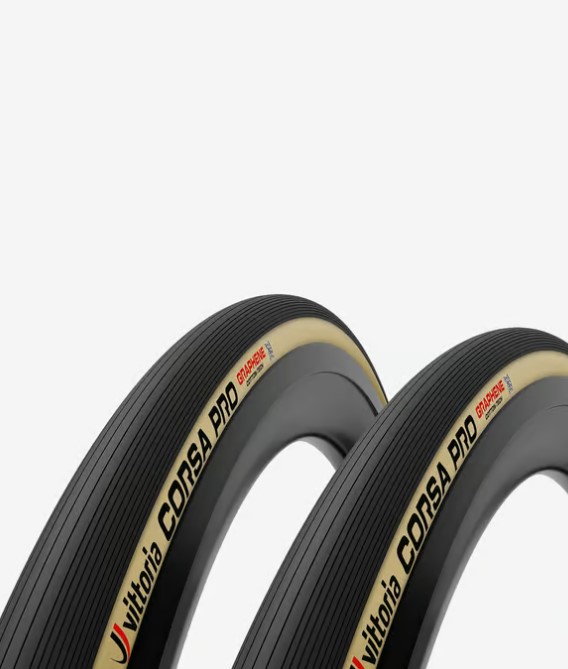Pack paire de pneus Vittoria Corsa Pro graphene 2.0 control tech TLR