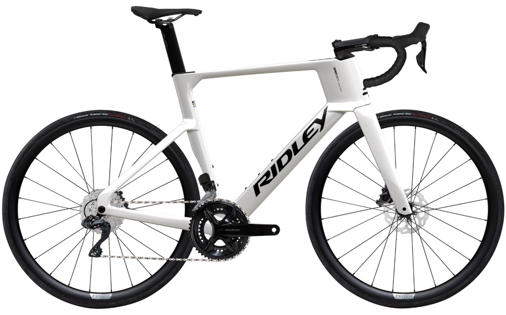 Ridley Noah 3.0 Shimano 105 DI2 2x 12v White