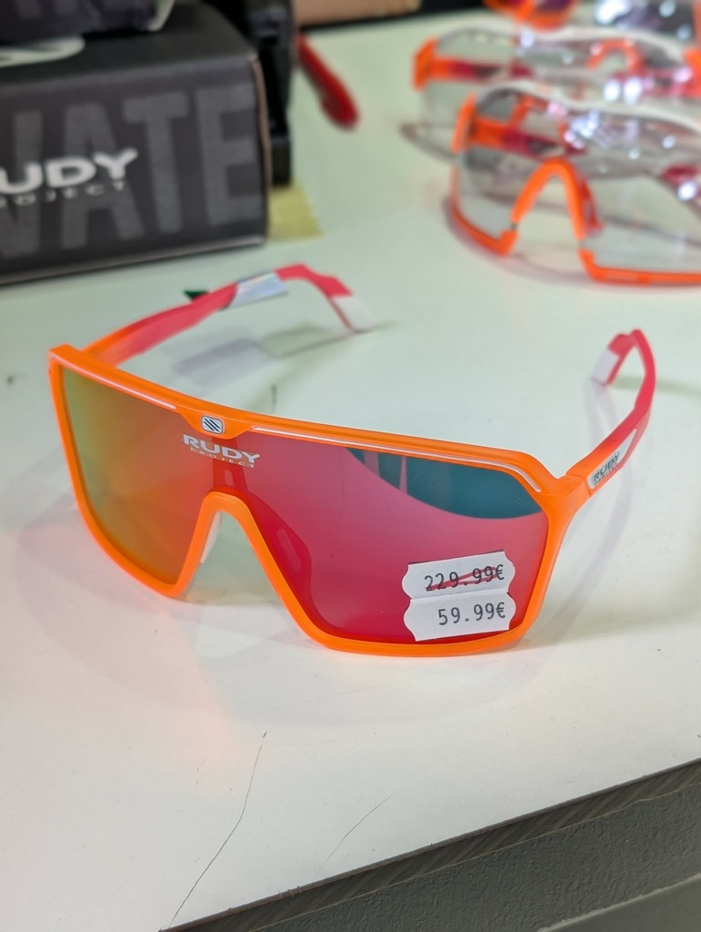 Rudy Project Spinshield Orange Team Human Powered Healt
