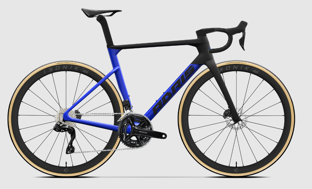 Adris PROMO Le Performance AXR2 Bleu Electrique Shimano 105 DI2 2x 12v