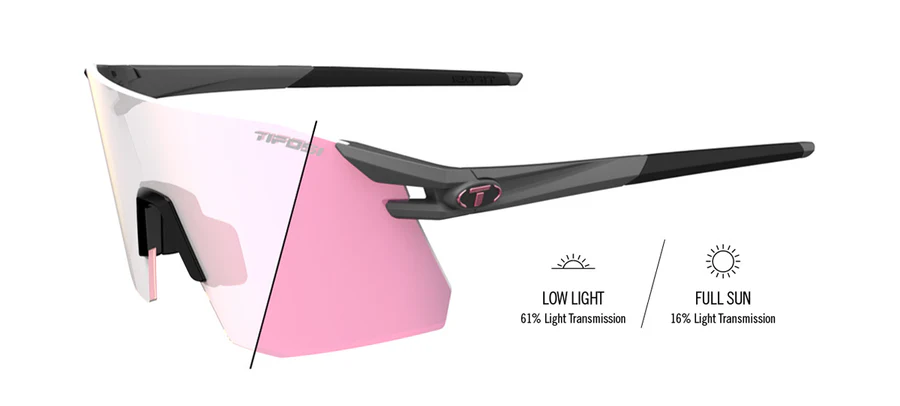 Tifosi Moab XC Matte Gunmetal/Clarion Pink Fototec