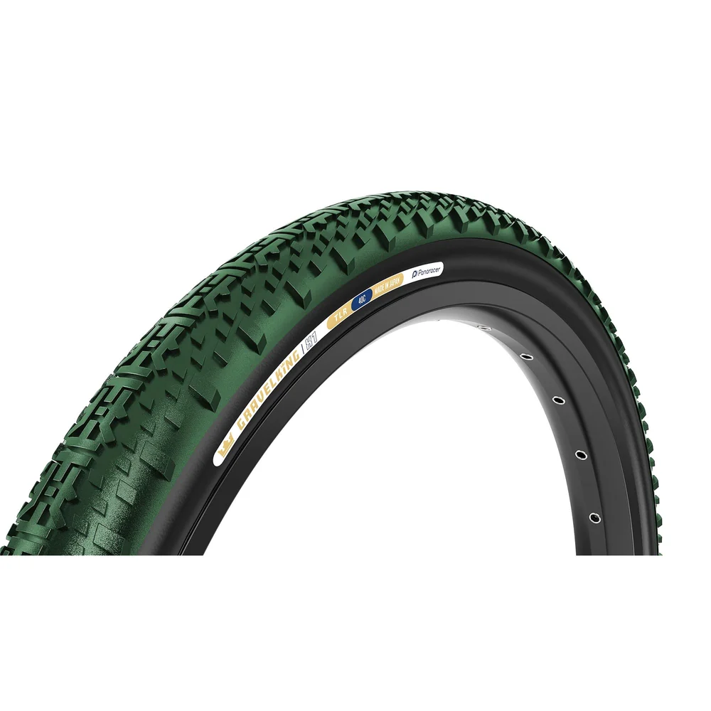 Panaracer Gravelking X1 TLR Colour Edition 700x45 Noir/Vert
