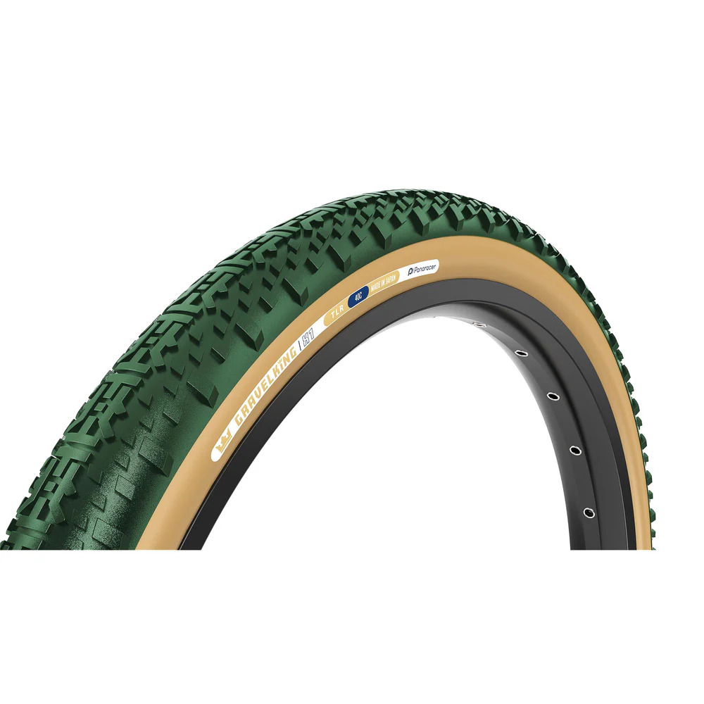 Panaracer Gravelking X1 TLR Colour Edition 700x45 Vert/Brun