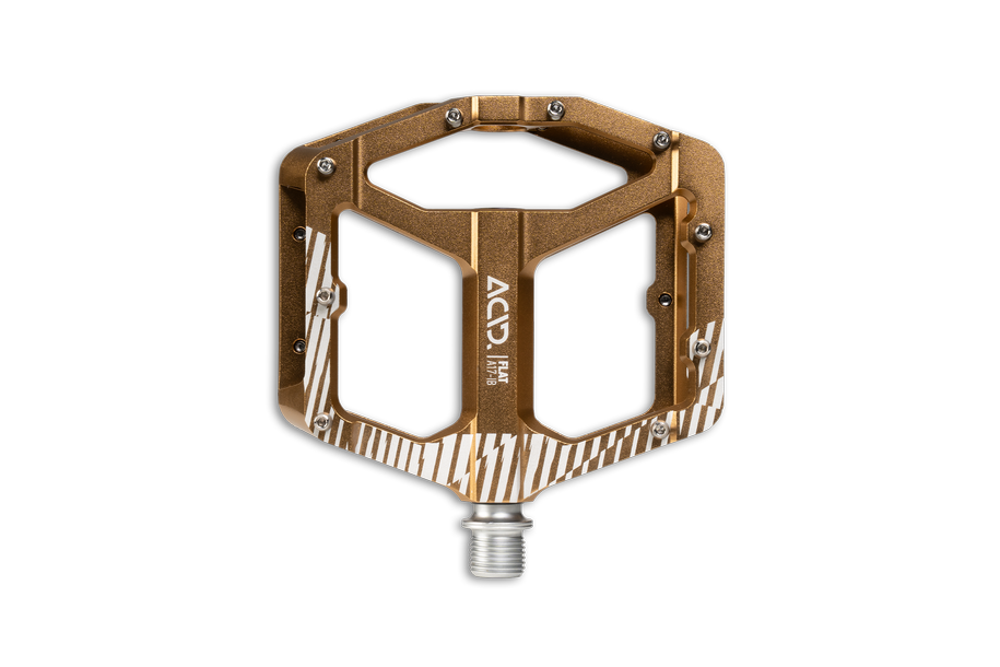 Pédales RFR Flat A17-IB gold/Black 