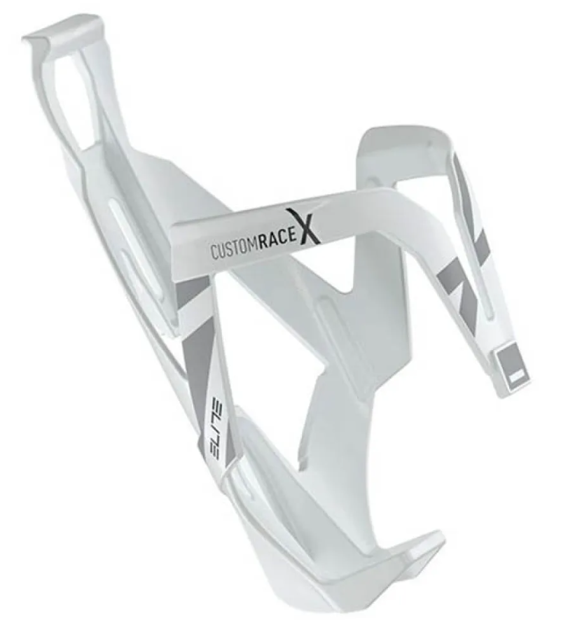 Porte Bidon Elite Custom RaceX Blanc Brillant 