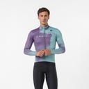 Castelli Nebula Thermal LS Jersey Deep Purple/Pool Blue 529