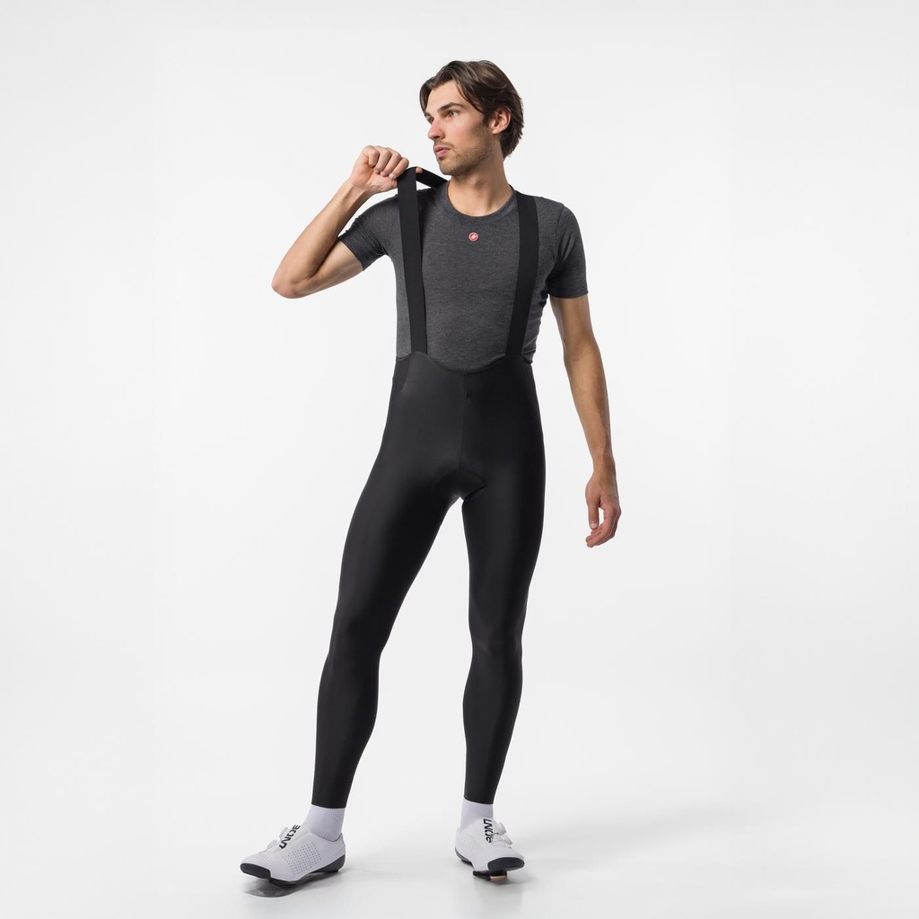 Castelli Nano Rain Bibtight Black 010