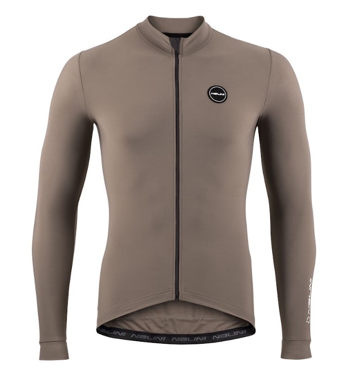 Nalini New Soft Wrap LS Jersey Brown Bark 4900