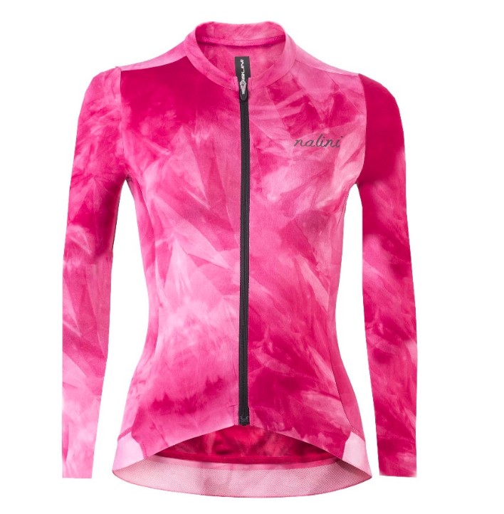 Nalini Tie Dye Lady LS Jersey Orchid
