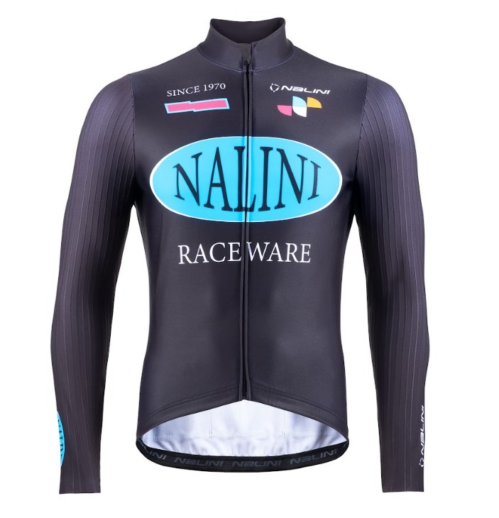 Nalini Mortirolo LS Jersey Black Blue