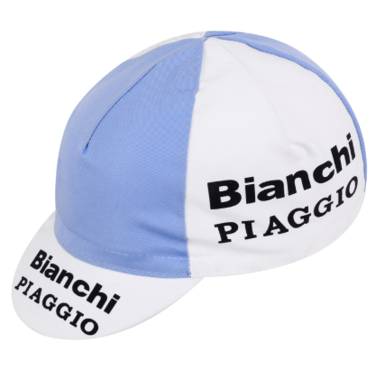 Casquette de Course Team Bianchi Piaggio Retro Cycling 