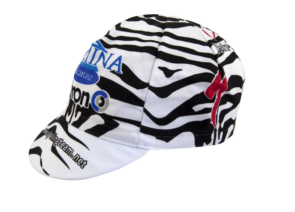 Casquette de Course Team Domina Vacanze Cycling Team Retro 