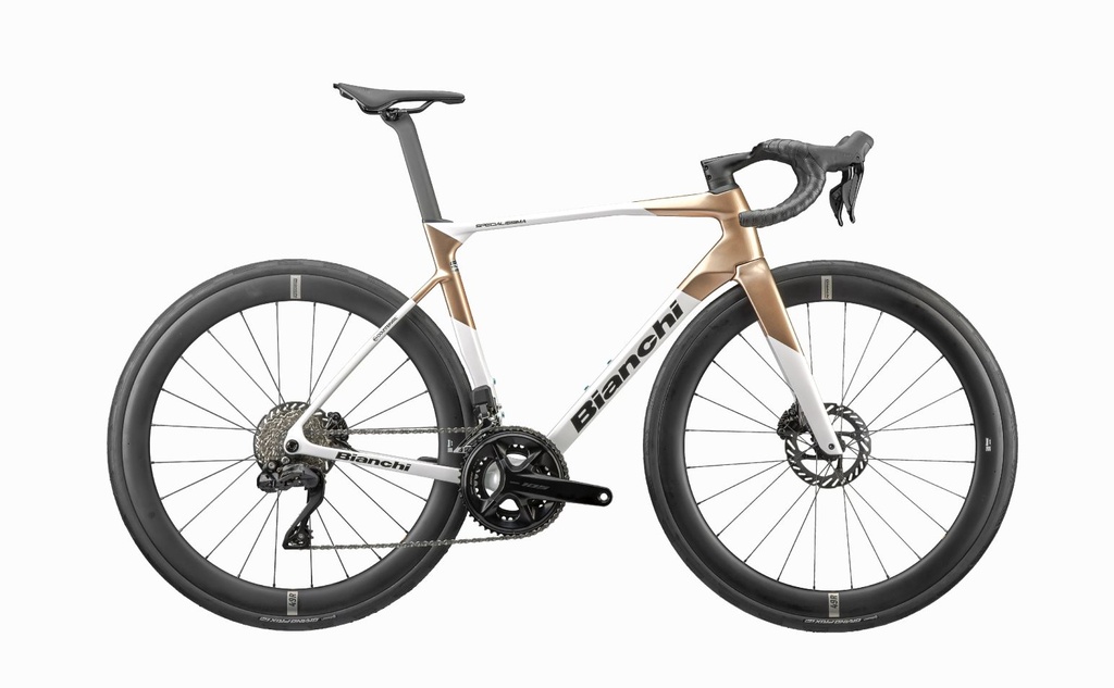 Specialissima Shimano 105Di2 JS Blanc/Bronze 2027