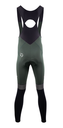 Nalini Collant New Warm Reflex bibtight Forest Green black DESTOCK