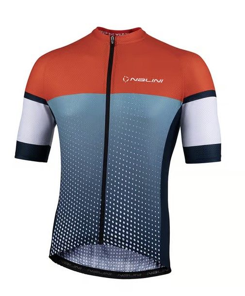 Nalini New Cross SS Jersey Blue/Turquoise DESTOCK