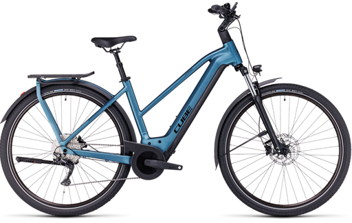 [99999778s] Cube Kathmandu Hybrid One 750 Blue'n'black