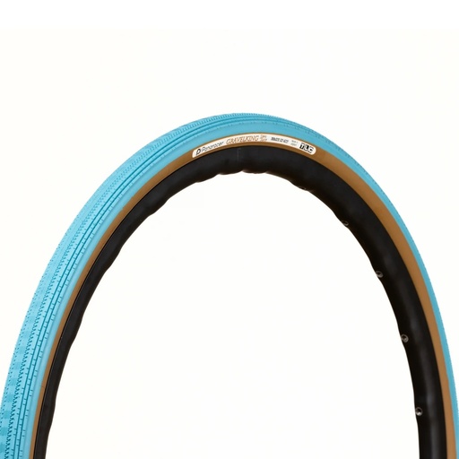 Panaracer Gravelking Semi Slic LTD Bleu/Beige 700x43 TLR  
