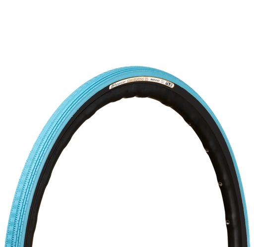 Panaracer Gravelking Semi Slic LTD Bleu/Noir 700x43 TLR   