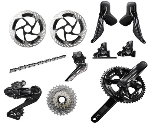 Groupe Shimano Dura-ace R9200 2x 12v + Pédalier capteur de puissance PROMO
