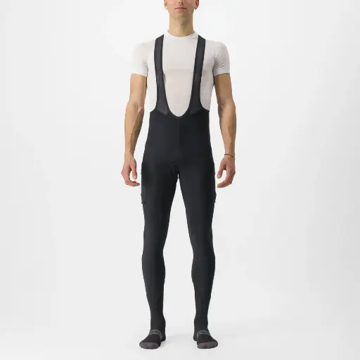 [4523526-010] Castelli Unlimited Trail Bibtight 010 Black 
