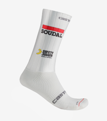 [4235150] Castelli Fast Feet 3 sock Soudal Quick Step 2025 