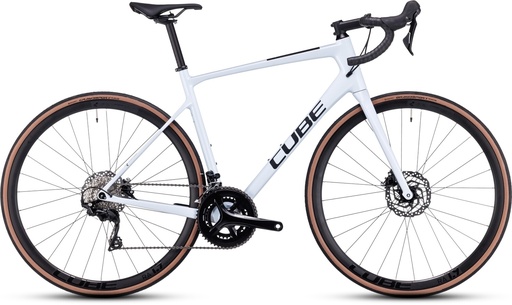 Cube Attain GTC Race flashwhite'n'black
