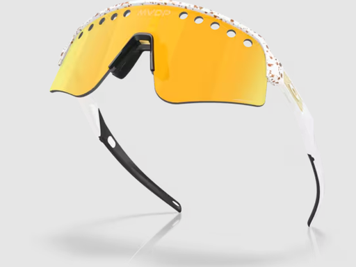 [0oo94-3339] Oakley Sutro Lite Sweep MVDP LTD Blanc moucheté 24K 